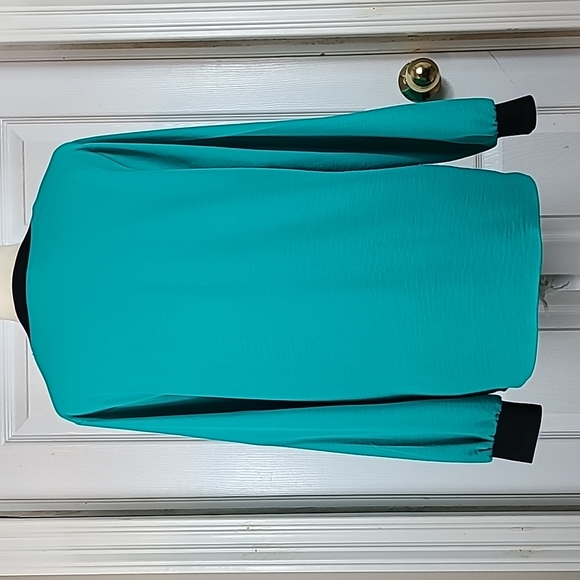 Calvin Klein V Neck Blouse - Picture 4 of 10